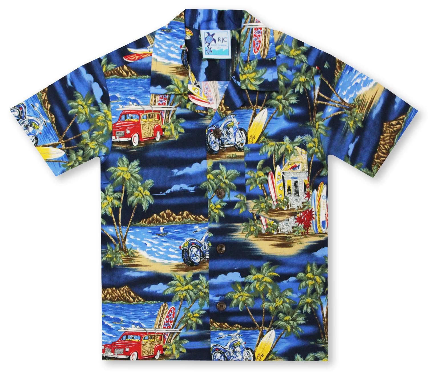 Woody Paradise Multicolor Unique Design Hawaii Shirt Ha95012