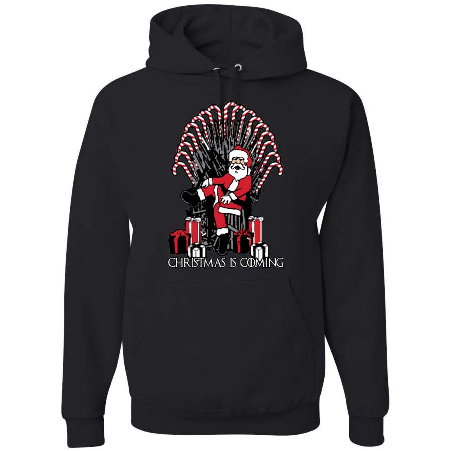 Christmas is Coming | GOT Iron Throne Unisex Graphic Hoodie Sweatshirt