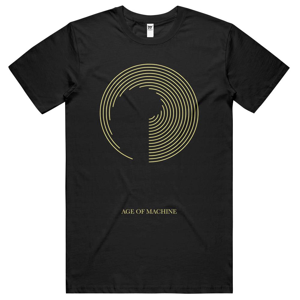 Official Greta Van Fleet Age Of Machine Black T Shirts