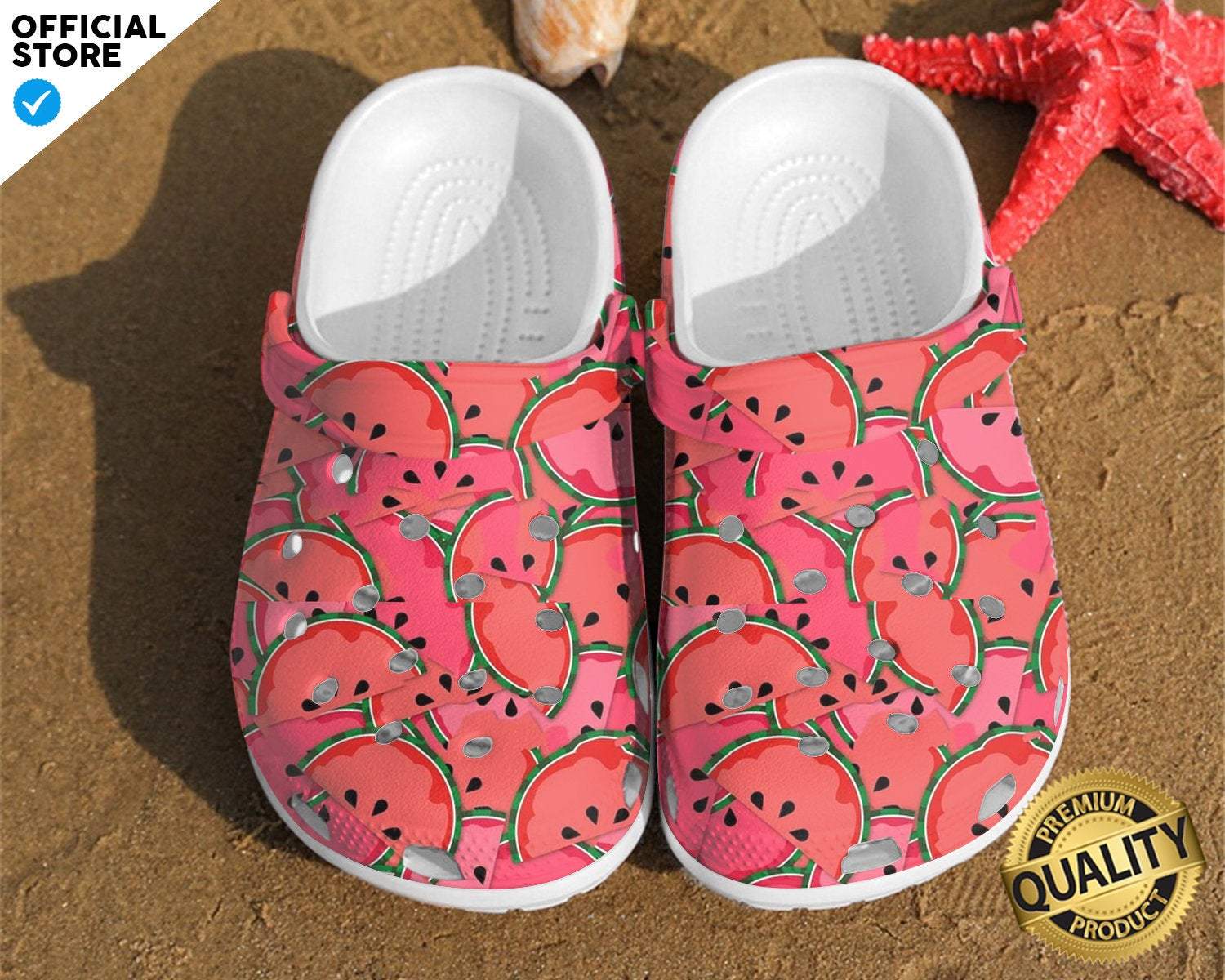 Watermelon Pattern  Clogs Clogband Clog