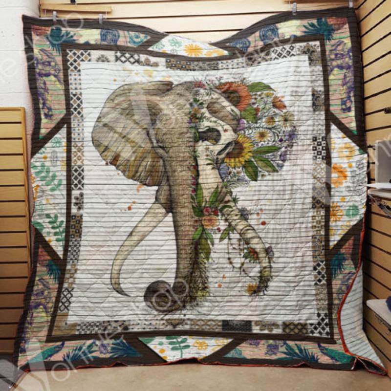 Skull Elephant Blanket AU1502 90O41