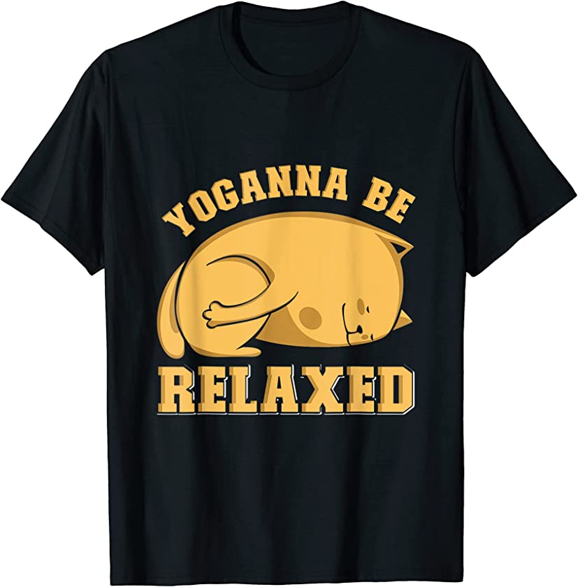 Pun Cat Yoga Funny Kitten Lover T-Shirt