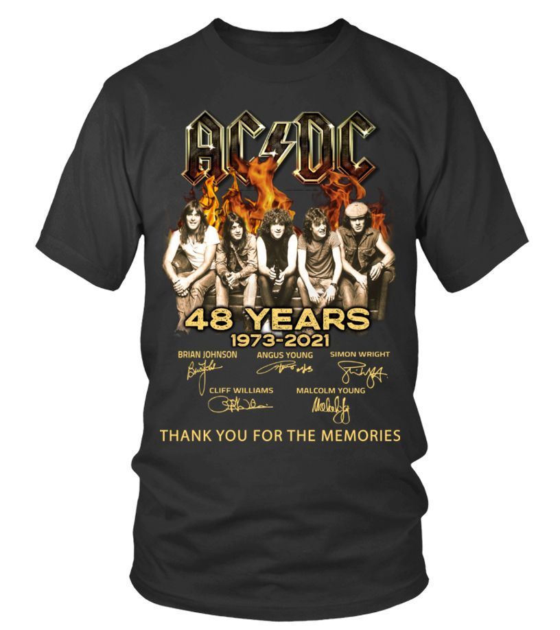 Ac/Dc Shirts, Ac/Dc Band Shirt, T-Shirt 2D – Spnv222