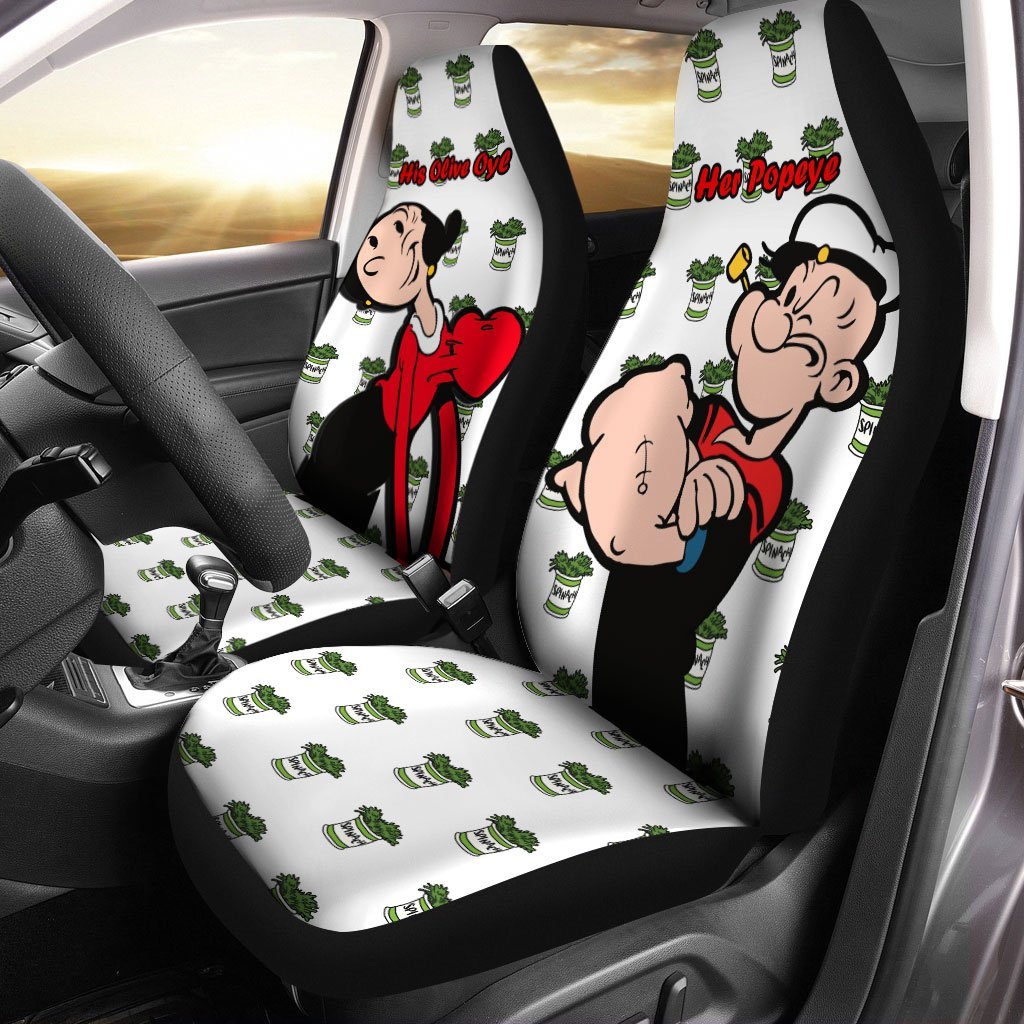 Popeye and Olive Oyl Car Seat Covers The Best Valentine’s Day Gifts