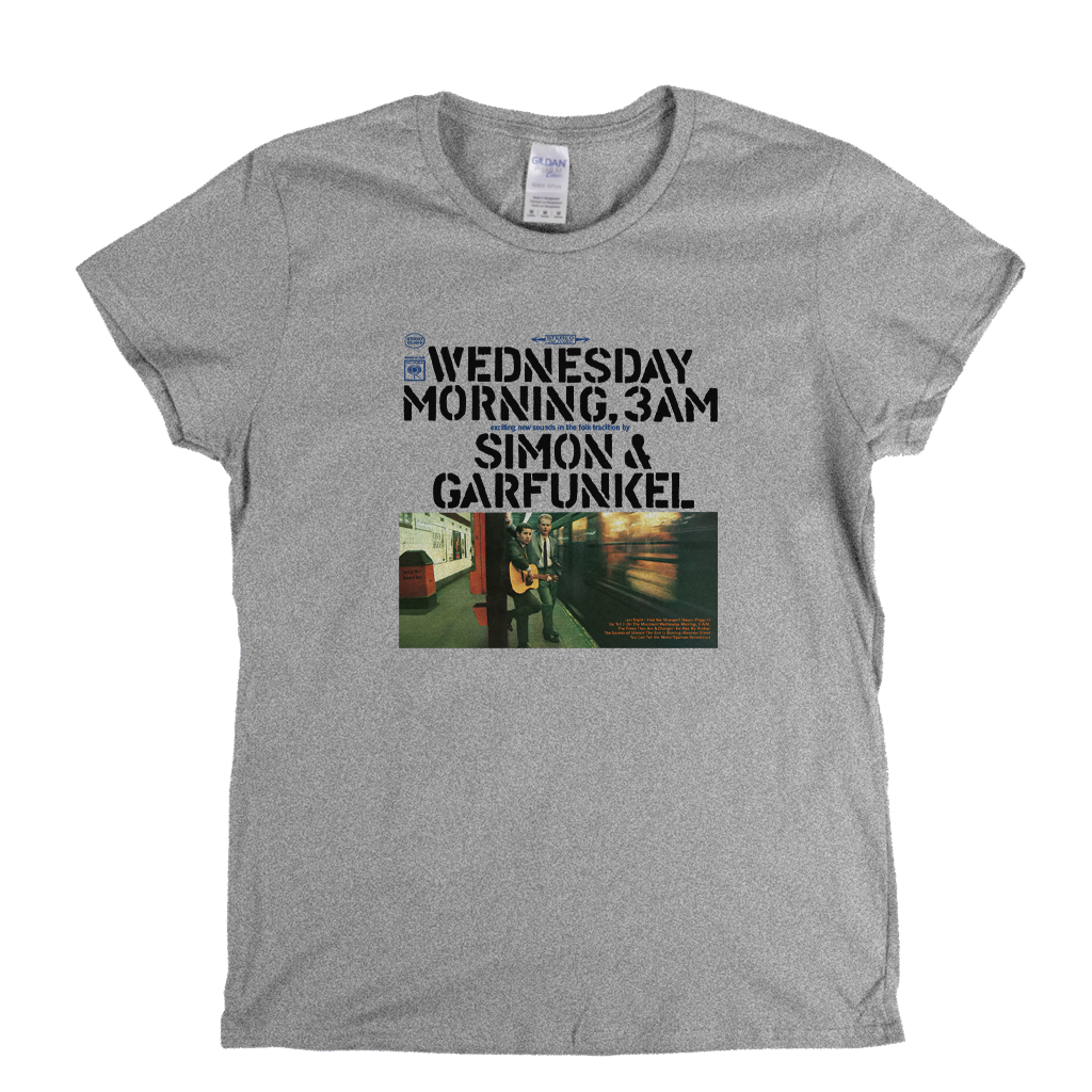 Simon And Garfunkel Wednesday Morning 3 Am Womens T-Shirt