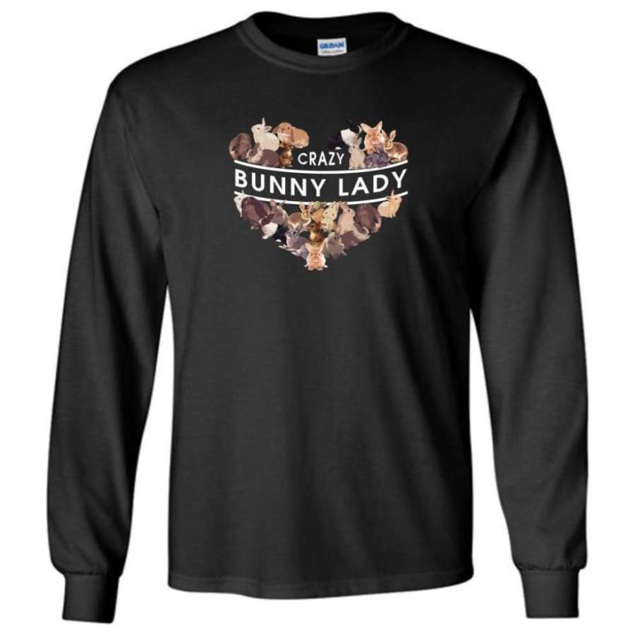 Crazy Bunny Lady – Long Sleeve