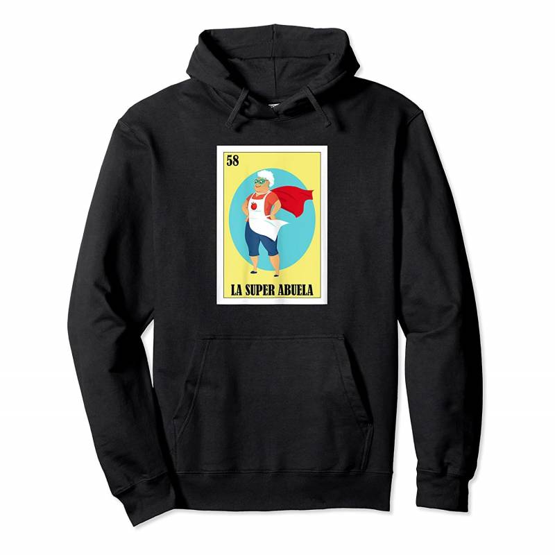 Womens Loteria La Super Abuela Loteria Shirt – Regalo para Abuela Pullover Hoodie, T-Shirt, Sweatshirt