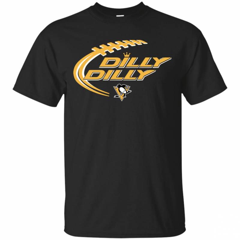 Dilly Dilly! Pittsburgh Penguins T-shirts Long Sleeve Sweatshirts Hoodies