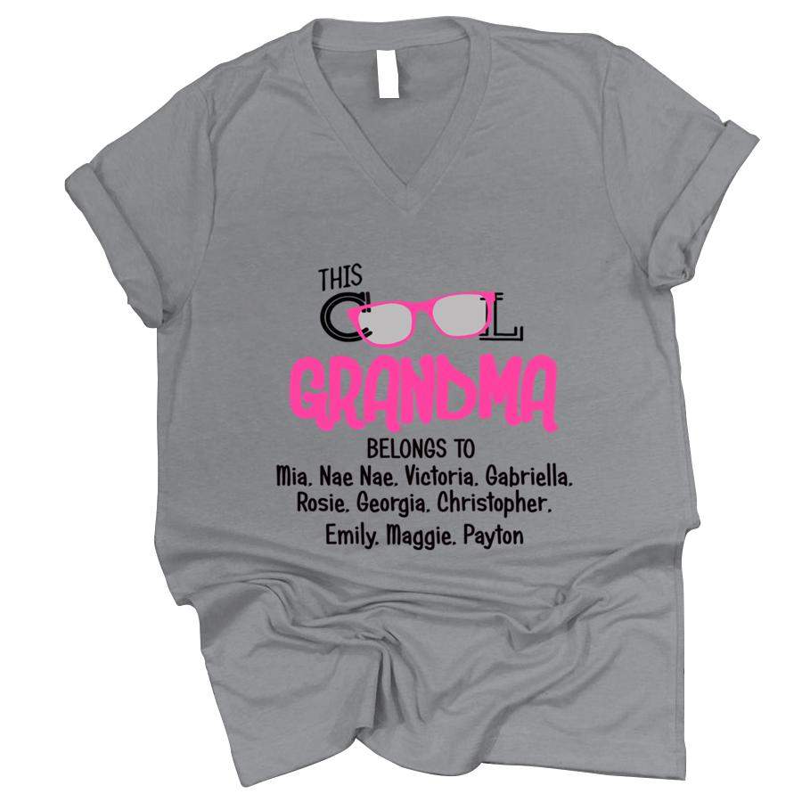 PERSONALIZED THIS COOL GRANDMA BELONGS TO SHIRT