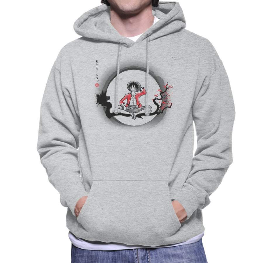 One Piece Straw Hat Pirate Men’s Hooded Sweatshirt