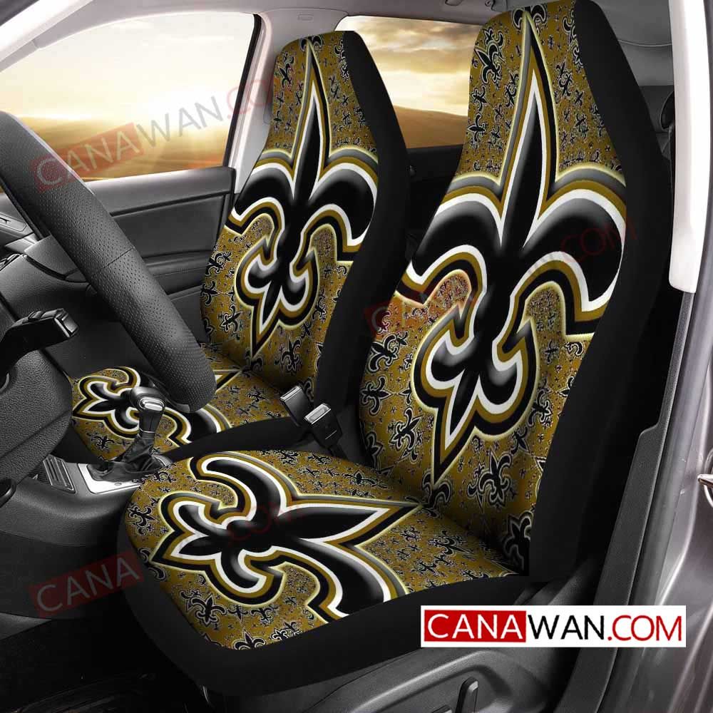 New Orleans Saints Style197 3D Customized Personalized Car Seat Cover