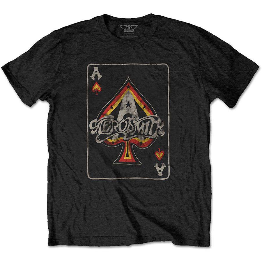 Aerosmith – Ace – Black T-shirt