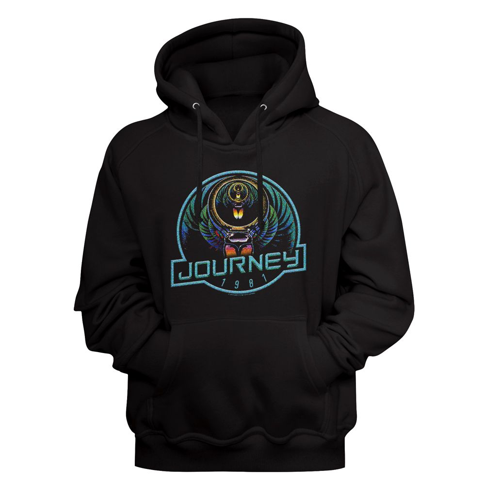 Journey – Journey ’81 | Black L/S Pullover Adult Hoodie