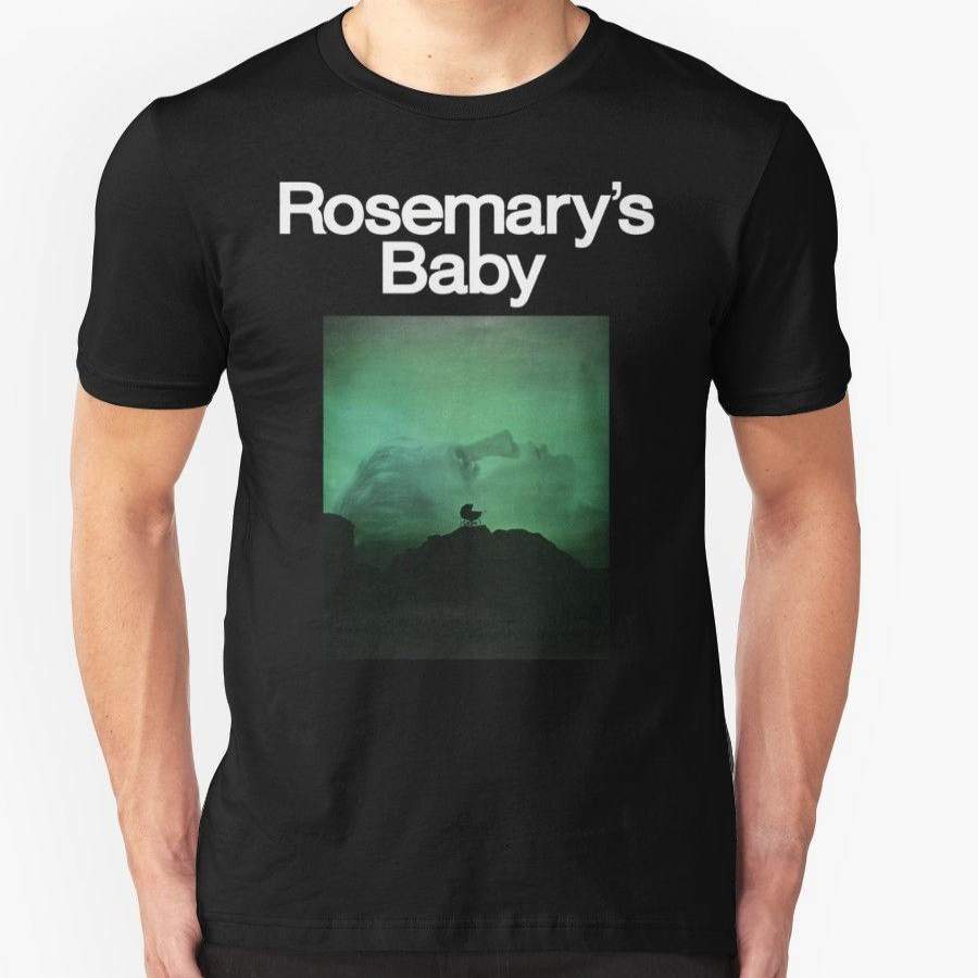 Rosemary’S Baby T Shirt 1970’S Movie Film Horror Retro Vintage Birthday Present T-Shirt Men Short Sleeve Funny Animal