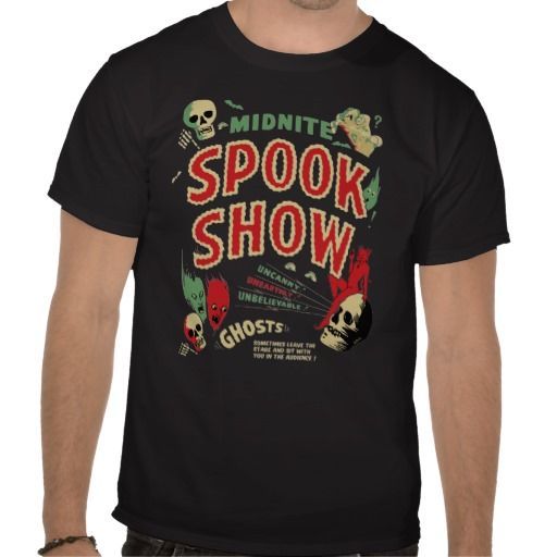 26 Vintage Midnite Spook Show Poster shirt