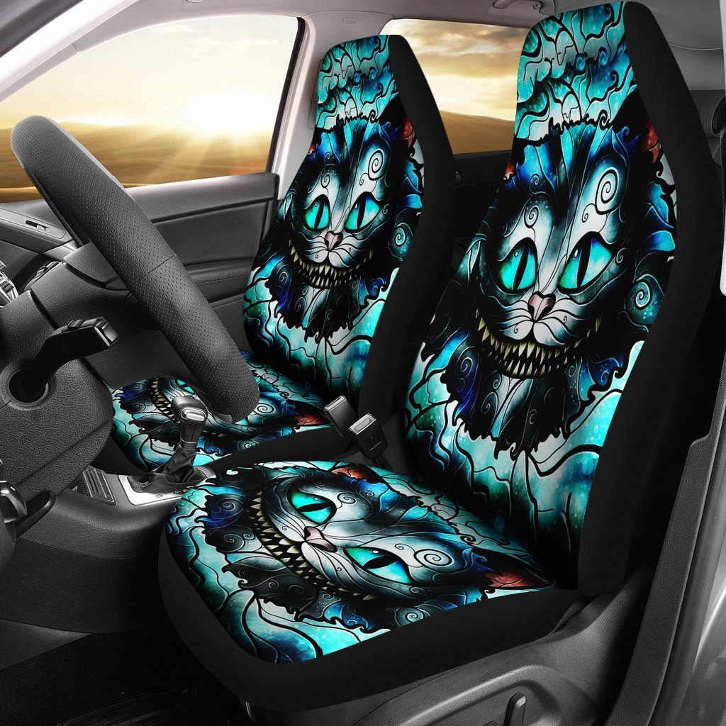 Alice In Wonderland’S Cheshire Cat Car Seat Cover