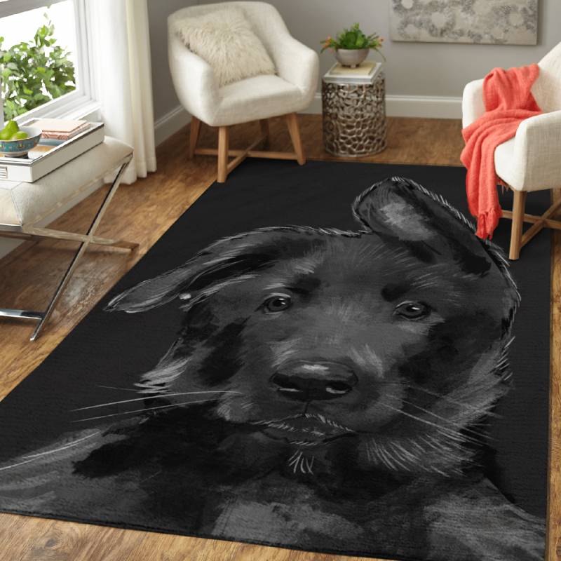 Quiet eyes – Animals Area Rug Carpet