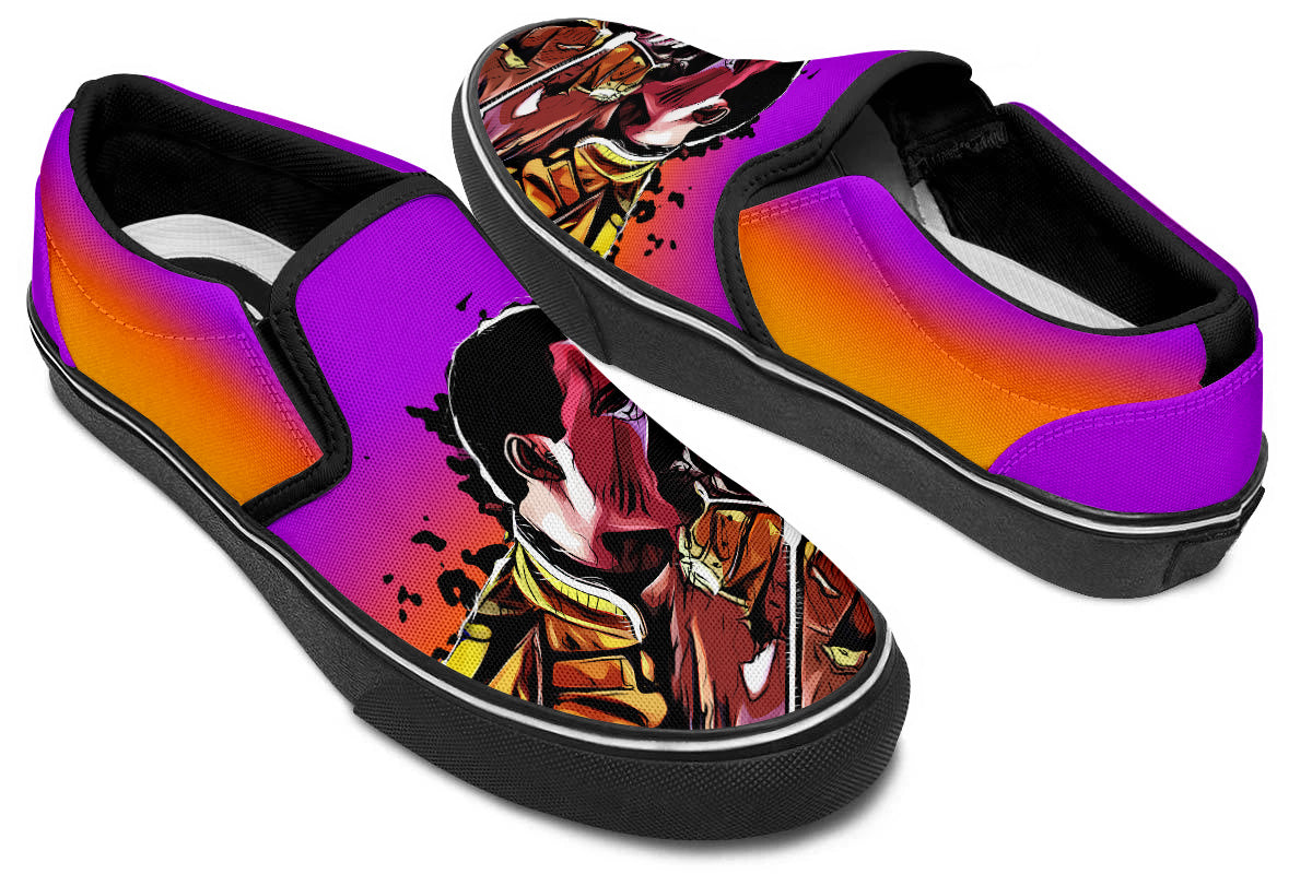 Freddie Mercury Slip Ons