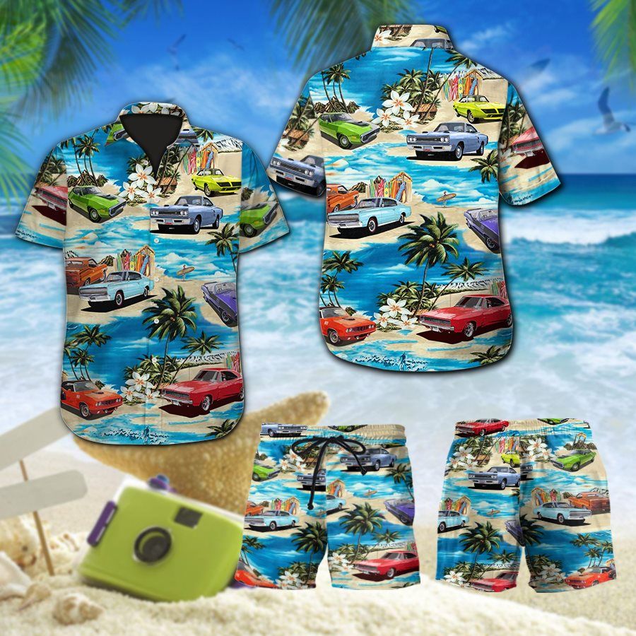 Summer Beach Coconut Tree Hawaii Shirts Ha14032