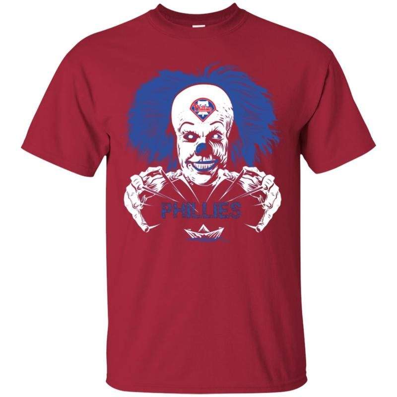 It Horror Movies Philadelphia Phillies T-Shirt