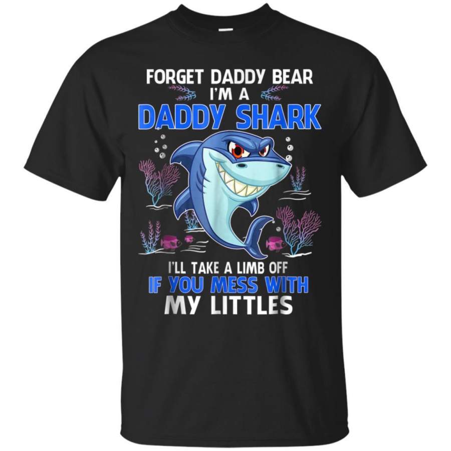 AGR Mens Forget Daddy Bear Im A Daddy Shark T Shirts For Men Jaq T-shirt