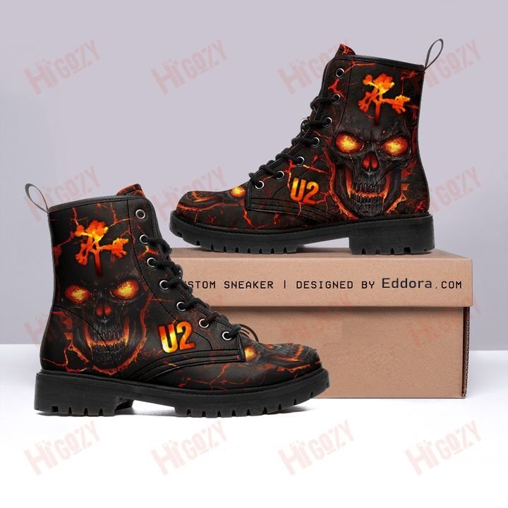 U2 Band Shoes, Leather Boots – Limited Edition!!