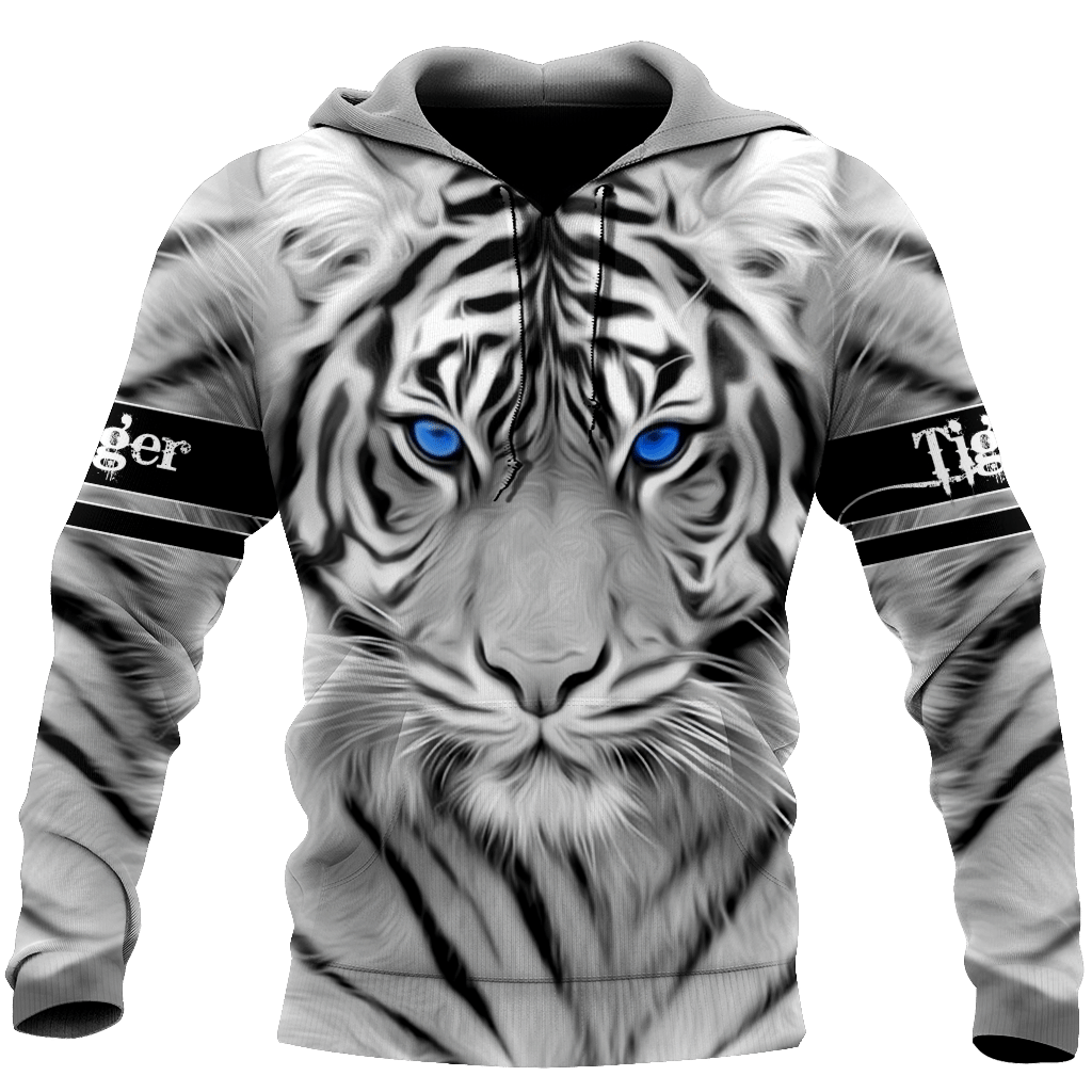 White Tigar 3D All Over Printed Shirts For Men And Women Dqb08172003