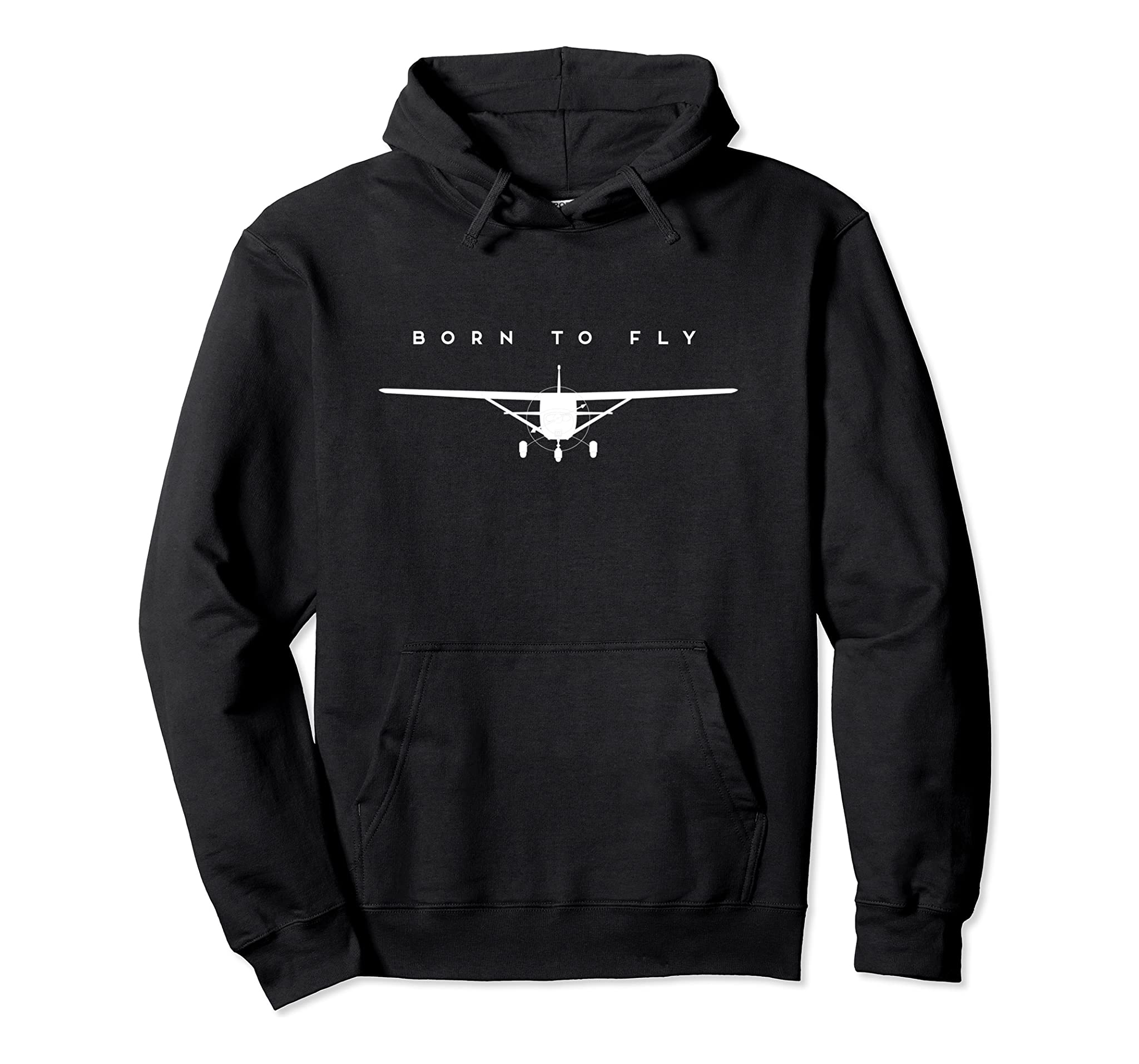 Single Engine Prop Airplane Shirt Born To Fly – Hoodie