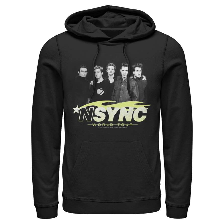 NSYNC Men’s World Tour Poster  Lightweight Hoodie