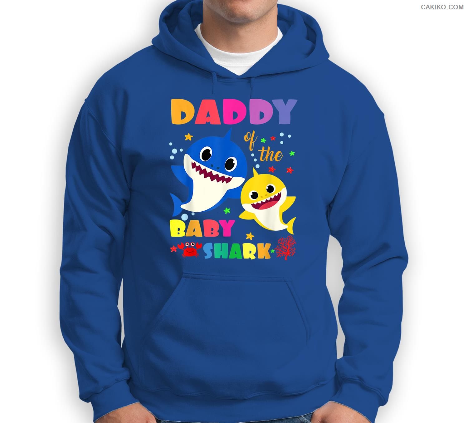 Daddy Of The Baby Shark Birthday Daddy Shark Sweatshirt & Hoodie