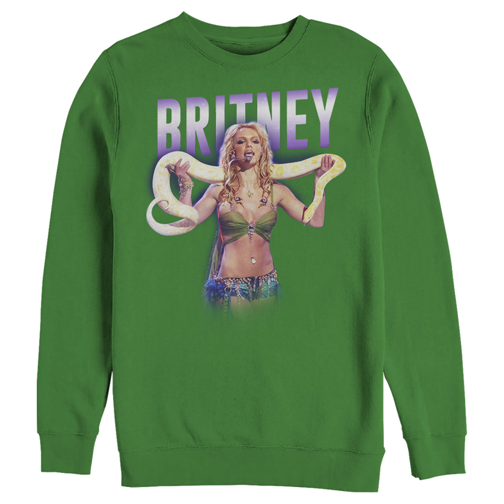 Britney Spears Men’S Slave 4 U Python  Sweatshirt