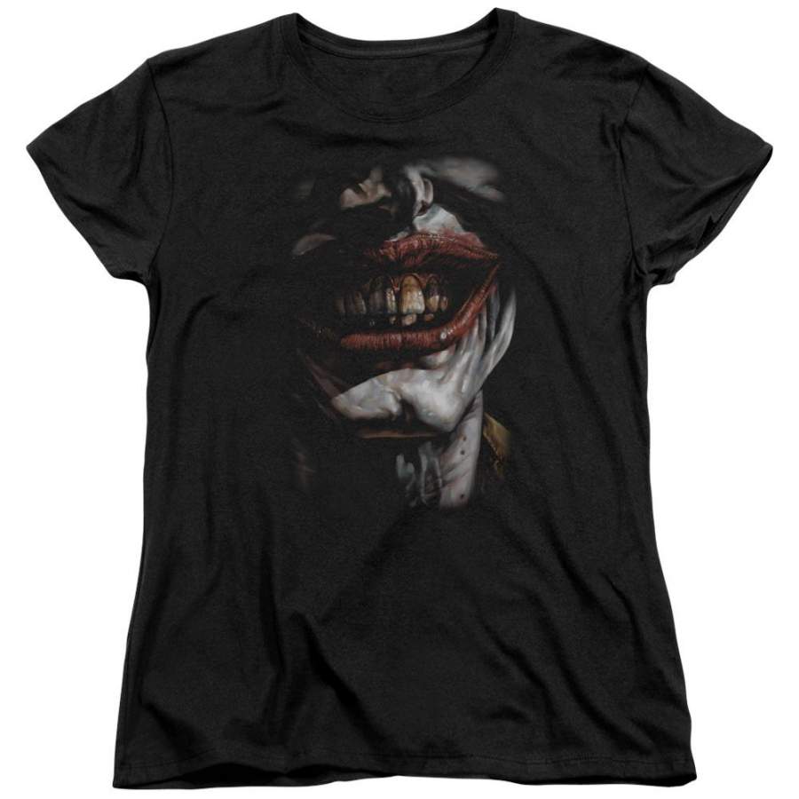 Batman – Smile Of Evil Short Sleeve Women’s Tee