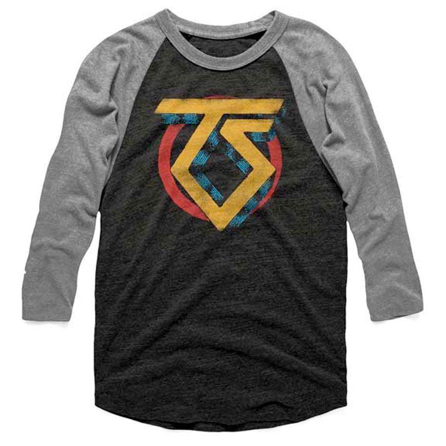 Twisted Sister – Vintage TS Logo – Raglan Baseball Jersey t-shirt