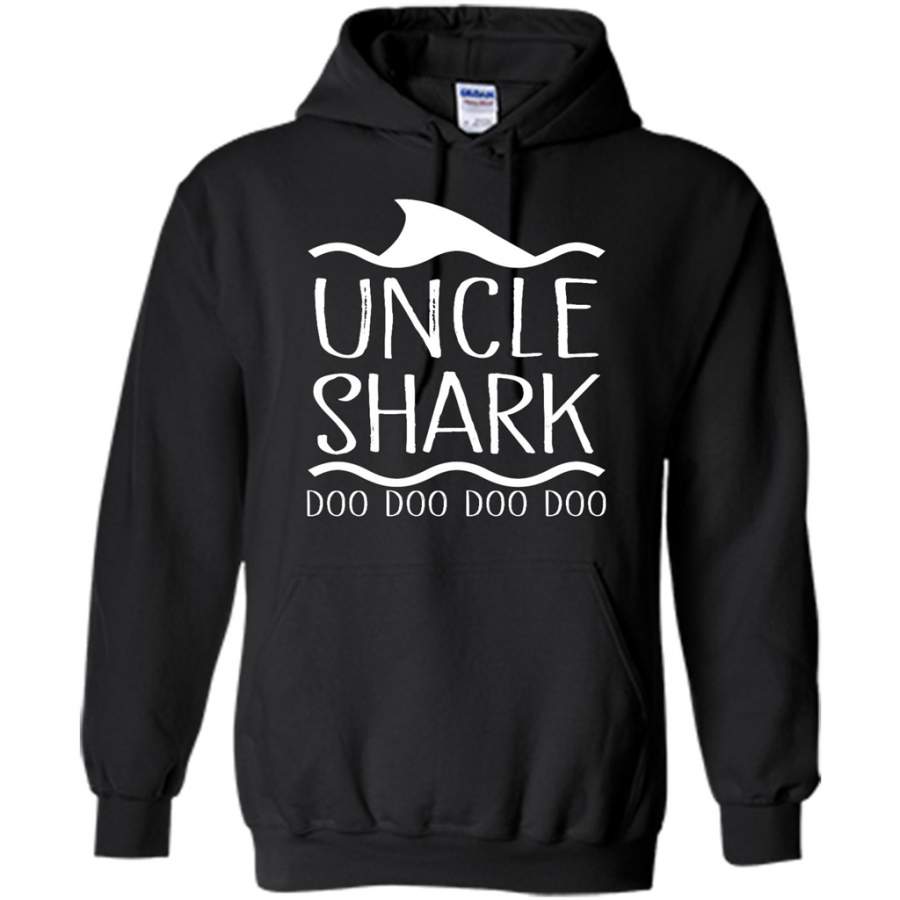 Uncle Shark Doo Doo Doo Doo – Gildan Heavy Blend Hoodie