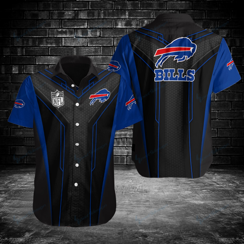 Buffalo Bills Button Shirts Bg381