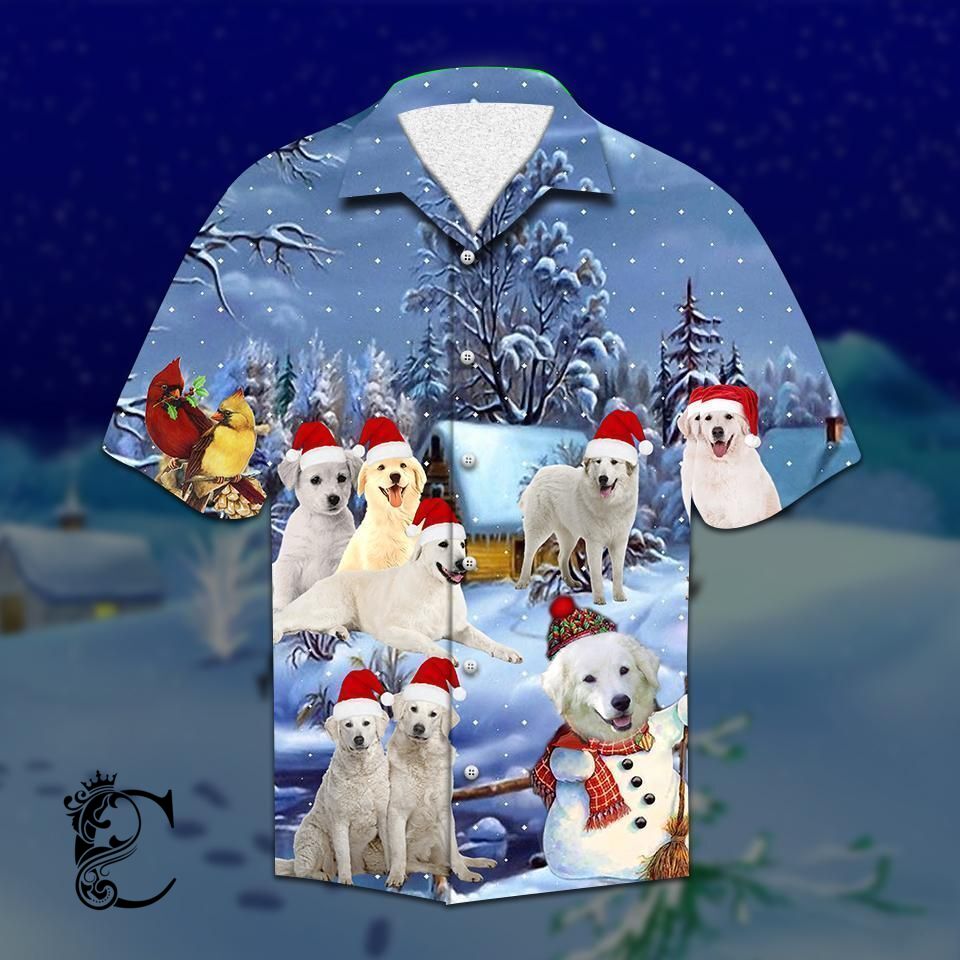 Beach Shirt Find Kuvasz Christmas Hawaiian Shirt- Chillicothemall