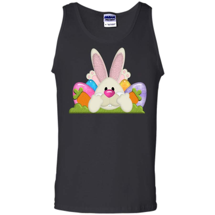 Cute Easter Shirt Funny Easter Shirt Easter Bunny Shirt Egg Tank Top