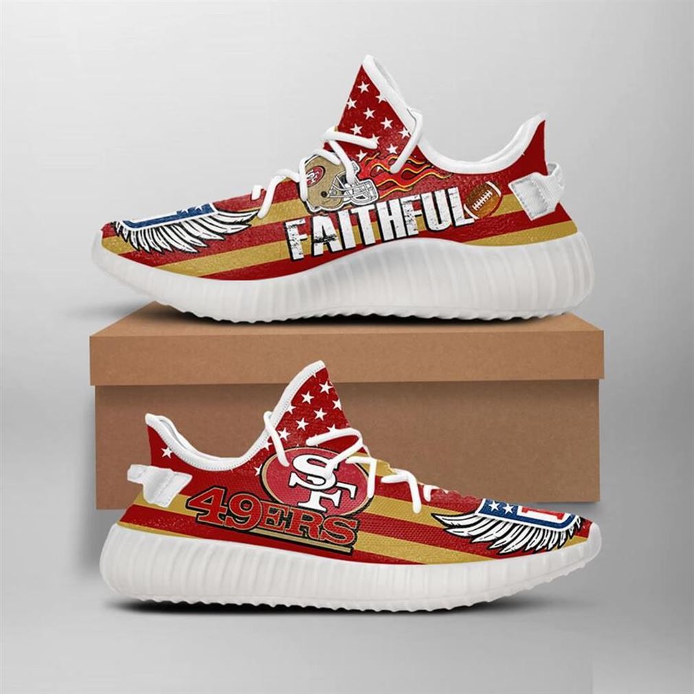 San Francisco 49Ers Yeezy Shoes Sport Sneakers