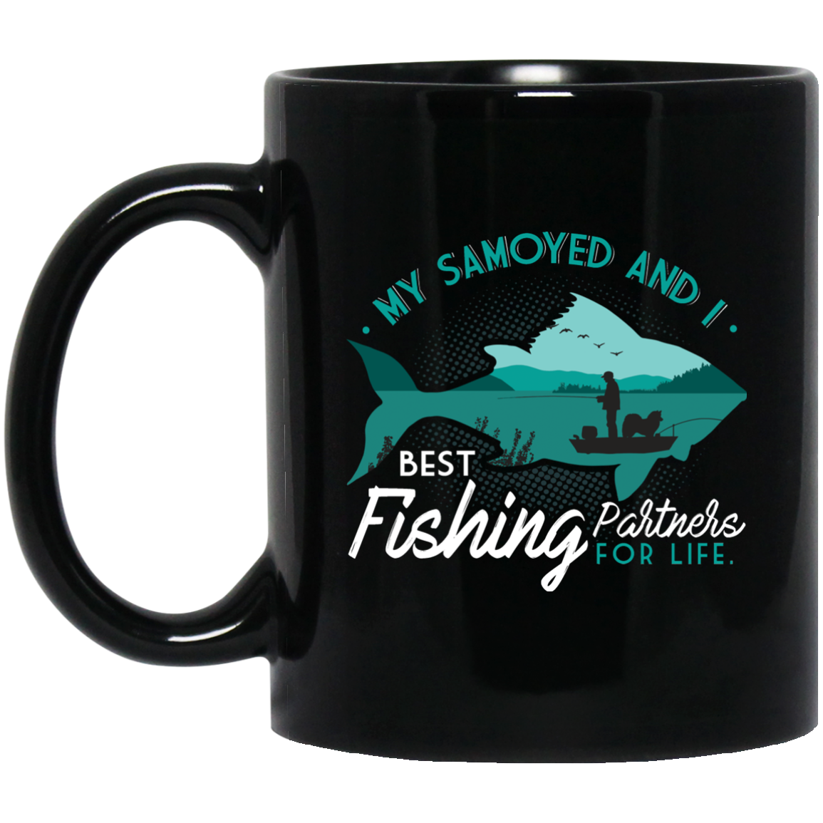 Samoyed Travel Mugs – Best Fishing Partners For Life