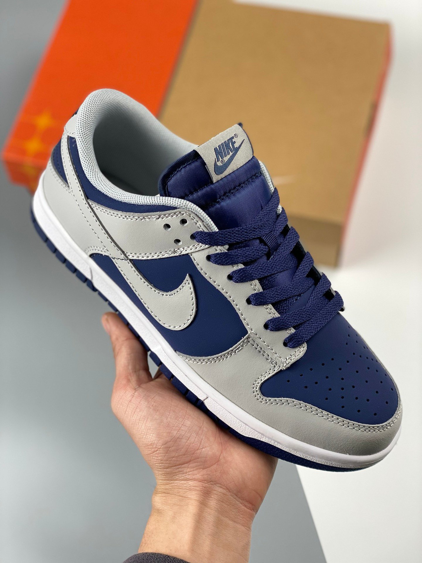 Atmos x Nike Dunk Low Twilight BlueMedium Grey 630358-401 5341095