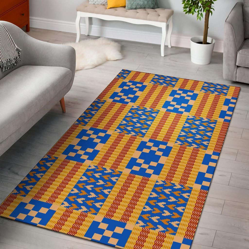 Greek Life Area Rug – Weaving Style Kente