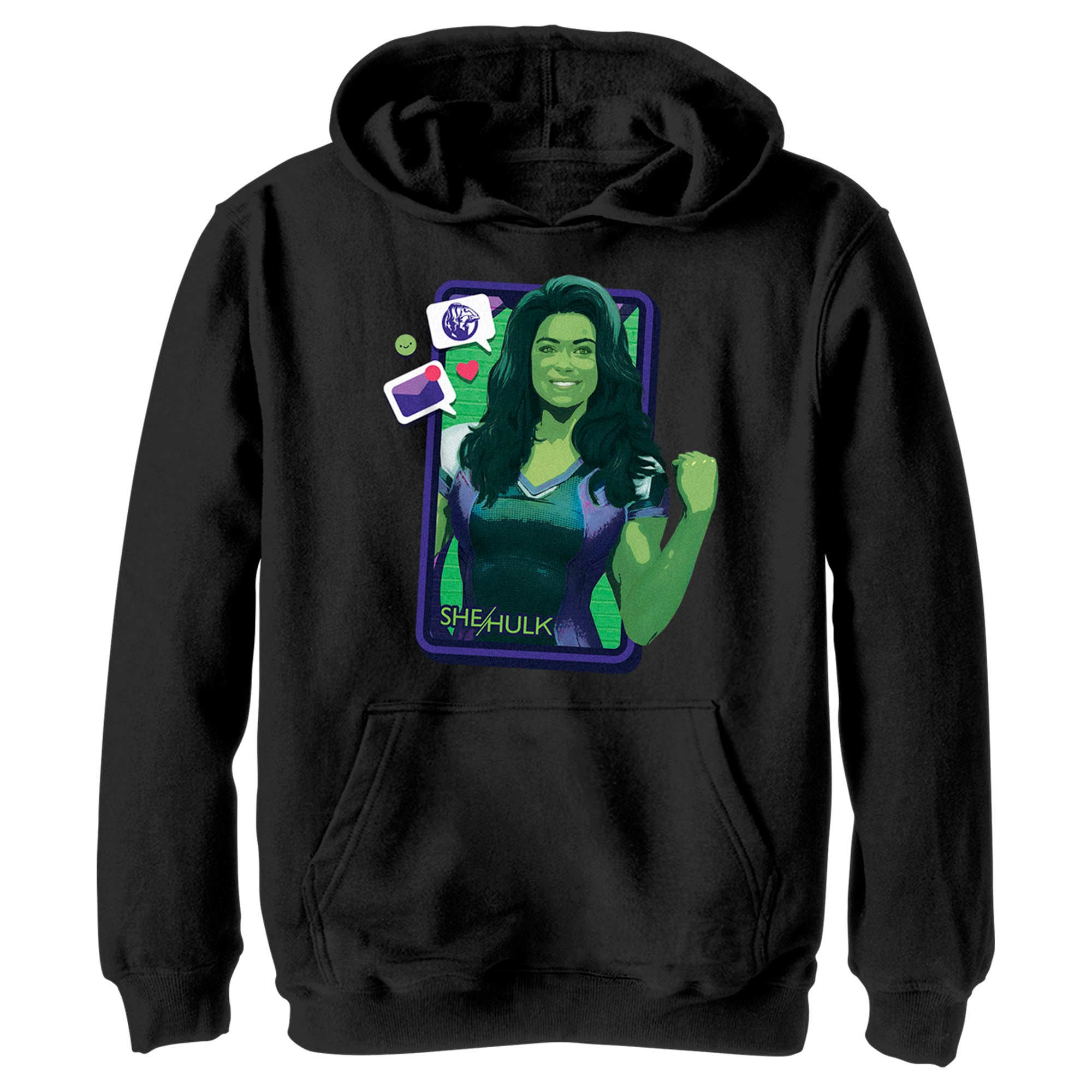 Boy’S She-Hulk: Attorney At Law Call From A Hero Pull Over Hoodie