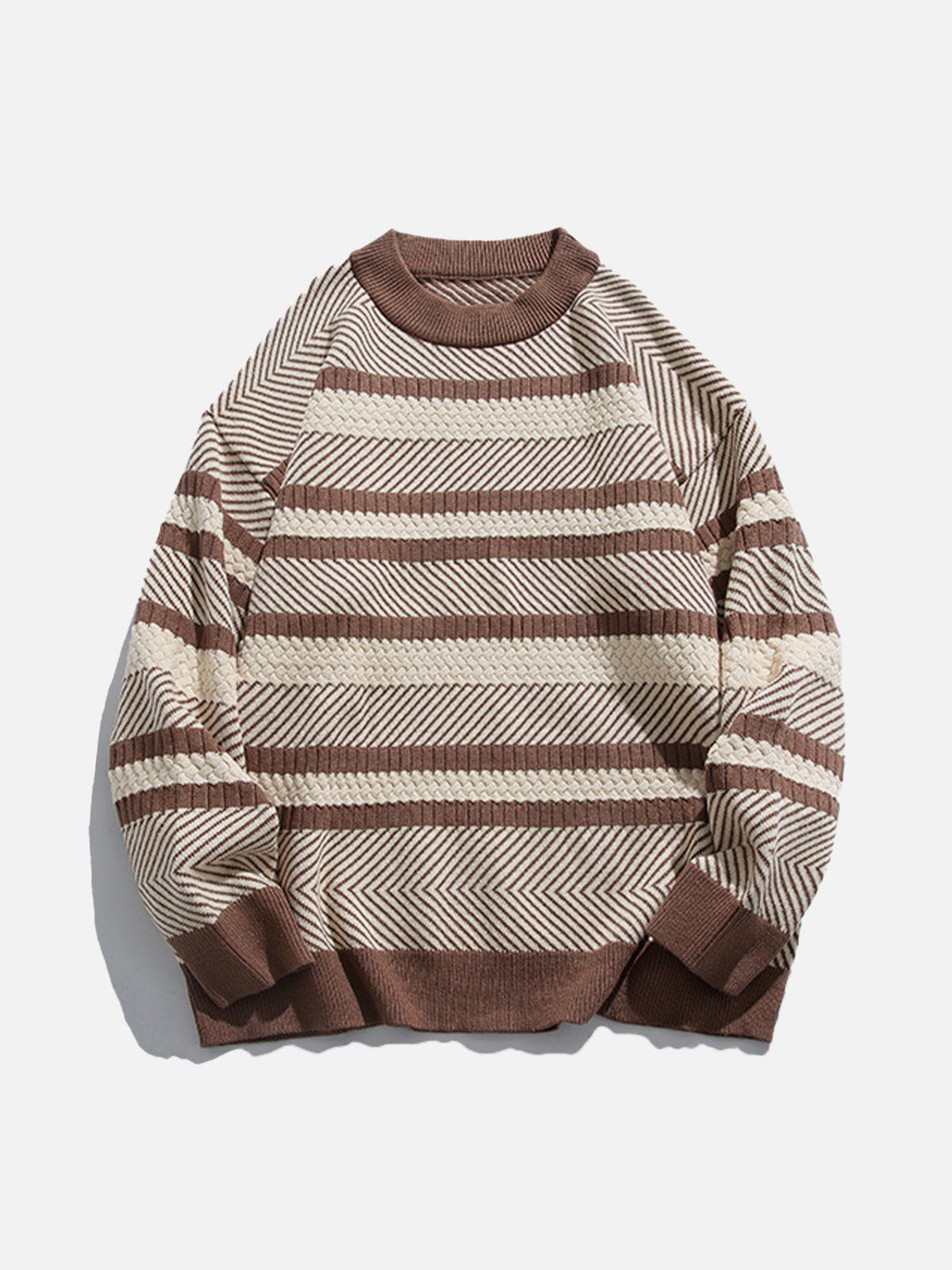 Talishko™ – Tilt Stripe Knit Sweater