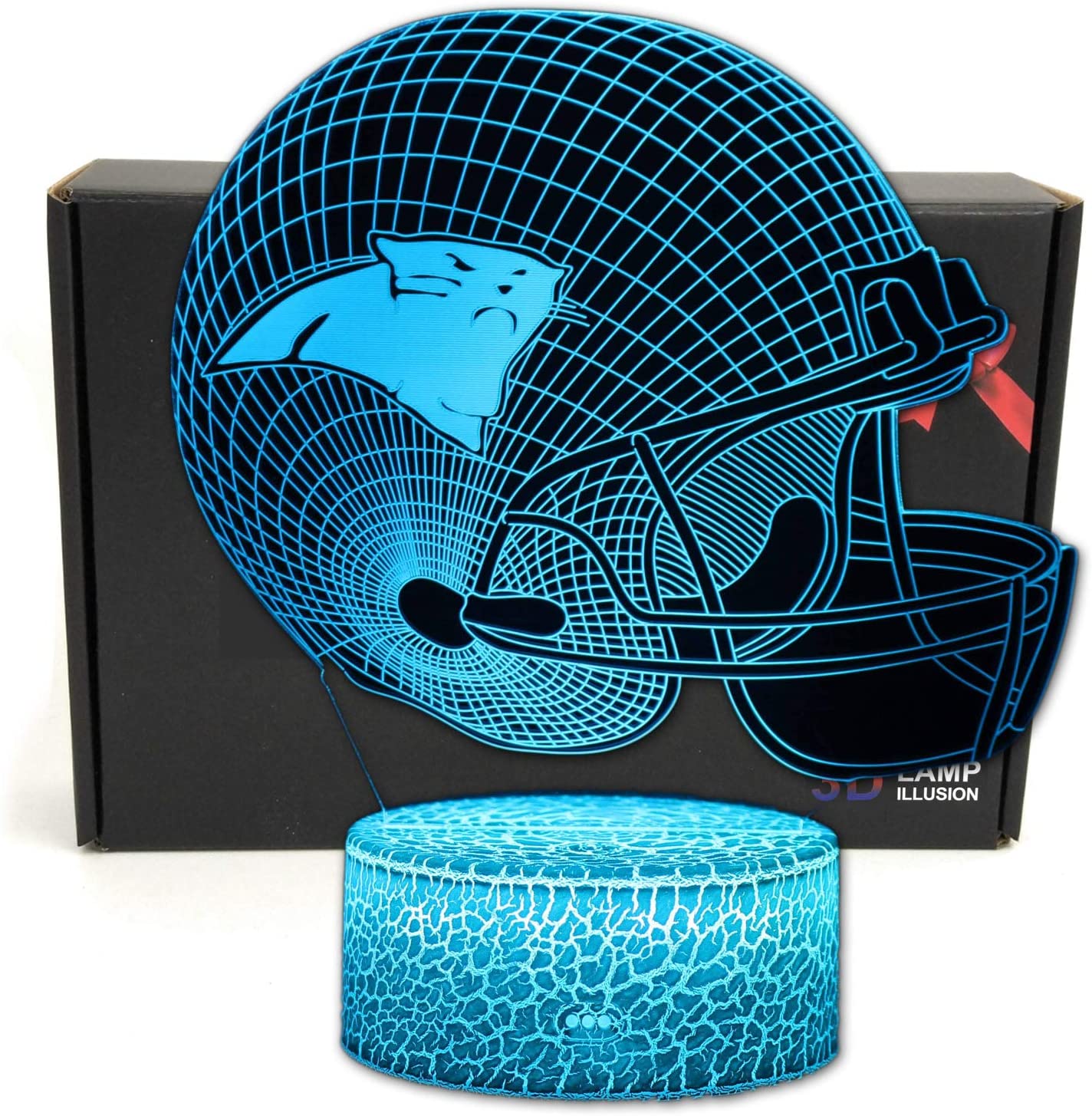 Carolina Panthers 3D Illusion Led Lamp 1