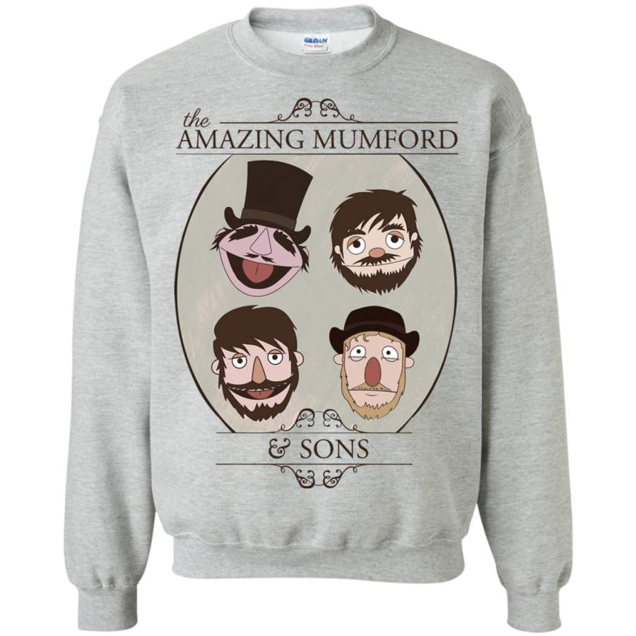 AGR The Amazing Mumford and Sons Crewneck Pullover Sweatshirt