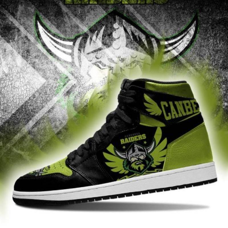 Canberra Raiders 02 NRL Air Jordan Sport Custom Sneakers