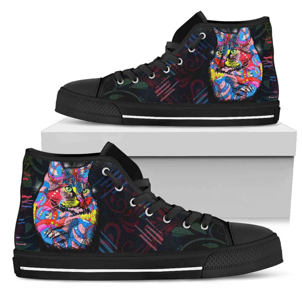 Surreal Ii Cat Canvas Shoes