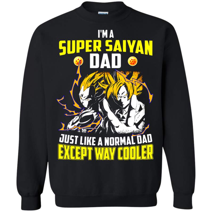 AGR Dragon Ball – I_m A Super Saiyan Dad Just Like A Normal Dad Sweatshirt