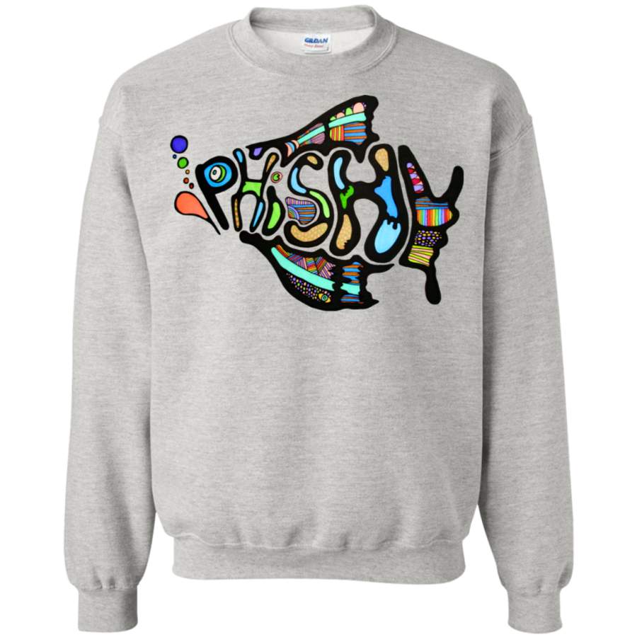 Black Phish Pullover Sweatshirt