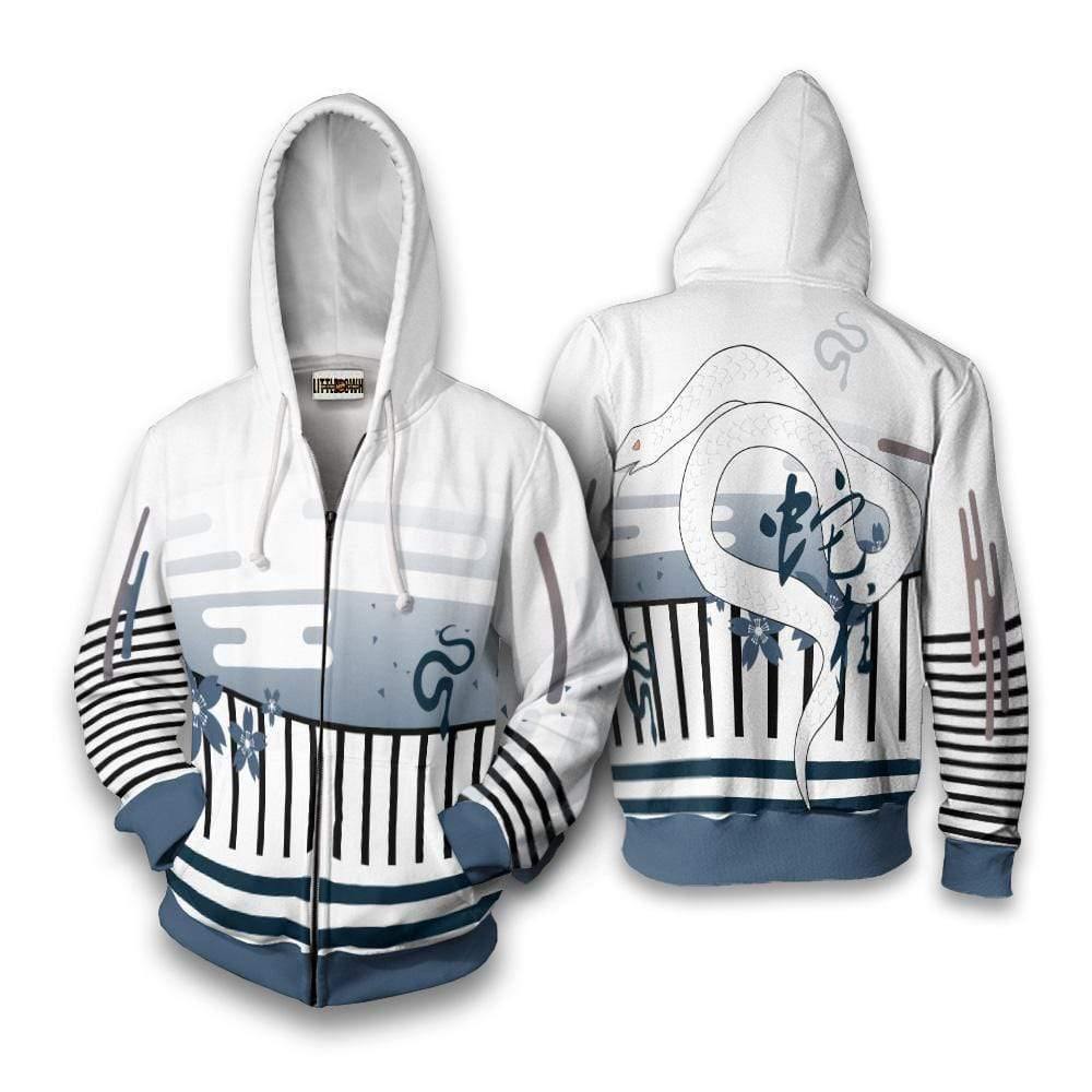 Obanai Iguro Hoodie Demon Slayer Anime Casual Cosplay Costume